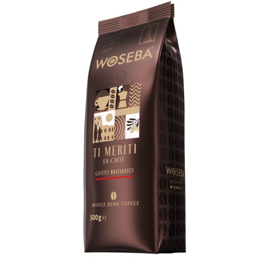Woseba Ti Meriti Gusto Raffinato 500g kávových zŕn
