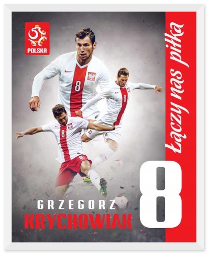 Grzegorz Krychowiak 8 Oficiálny plagát 40x50 cm