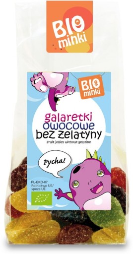 OVOCNÉ ŽELÉ BEZ ŽELATÍNY BIO 100 g - BIOMINK