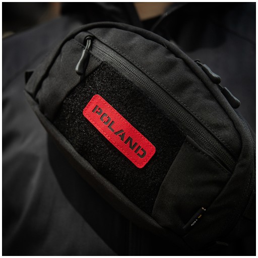 PATCH POLAND LASER suchý zips M-Tac 25x80 ČERVENÝ
