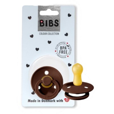 BIBS Upokojujúci cumlík 0 m+ Hevea S Guma