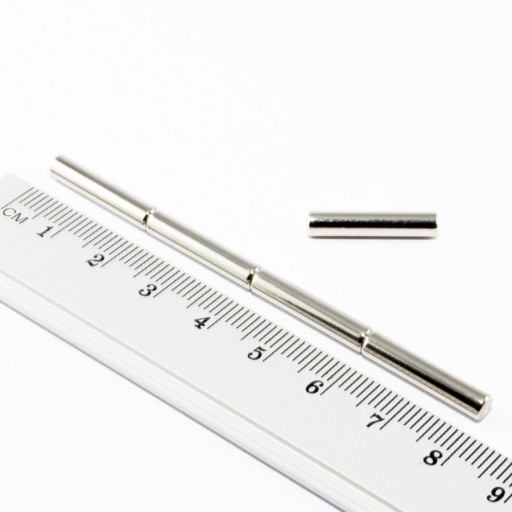 VALEC NEODYMOVÝ MAGNET 4x20 N38 SADA 8 ks