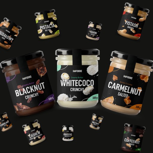 MANDLE v ČOKOLÁDE SALT KARAMEL HiFOOD 100g
