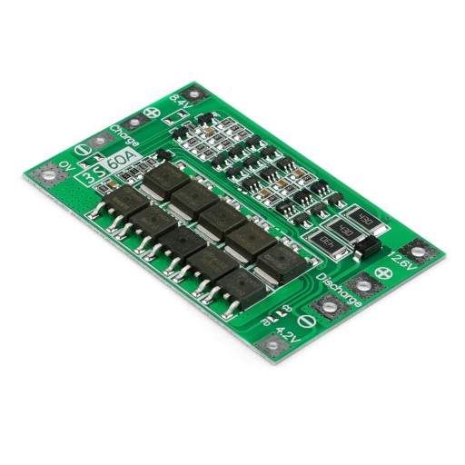 BMS 3S 60A Li-Ion 18650 12,6V s balancérom