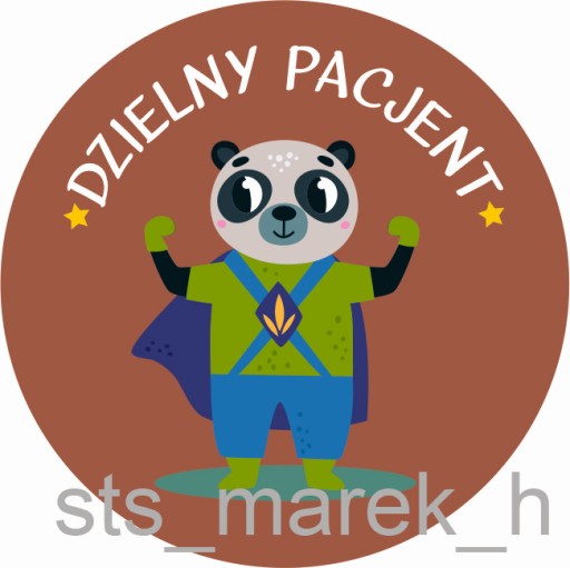 Motivačné nálepky odvážny pacient VEĽKÉ 5 cm pre chlapcov HEROES 100 ks.