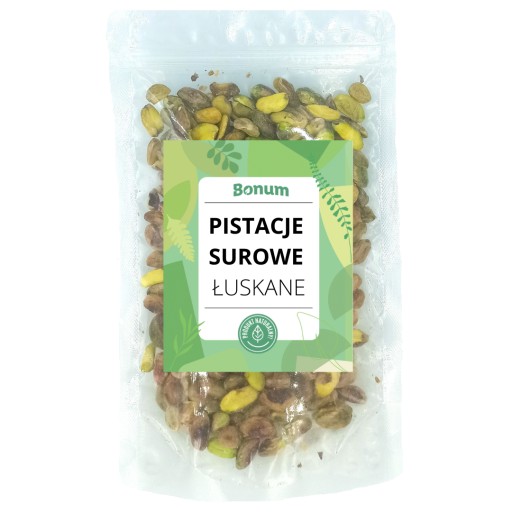 Surové lúpané pistácie, nesolené, bez soli, 100 g