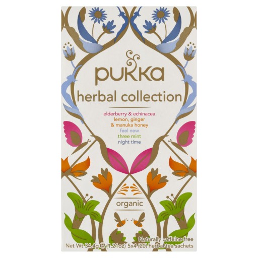 Pukka Herbal Collection bylinkový čajový mix príchutí 20 ks 34,5g