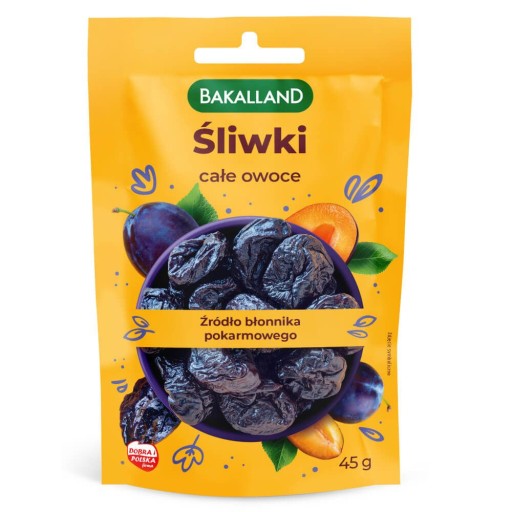 BAKALLANDSKÉ SLIVKY, CELÉ OVOCIE 45G