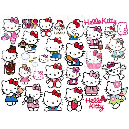 UMÝVAJÚCE DOČASNÉ TETOVANIE PRE DETI HELLO KITTY ORIGINÁLNE DIZAJNY