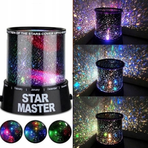 STAR MASTER STARS PROJEKTOR, STARS NOČNÁ LAMPA