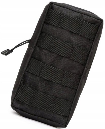 MOLLE puzdro, vojenské puzdro, čierne, na taktický opasok