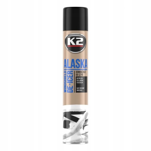 K2 ALASKA rozmrazovač okien 700 ml sprej -70C zimný