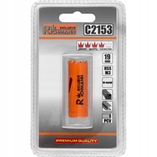RICHMANN BIMETALOVÁ HSS dierová píla M3 19 MM C2153