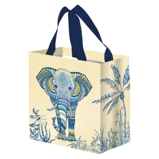 Nákupná taška 10L 25x15x27 Elephant 1ks krém