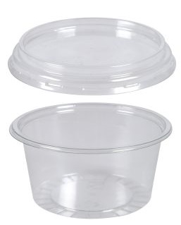 NÁDOBA + viečko NÁDOBY NA DIP OMÁČKU 100ml 100ks