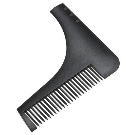 HREBEŇOVÁ ŠABLÓNA PRE STYLING brady a fúzov