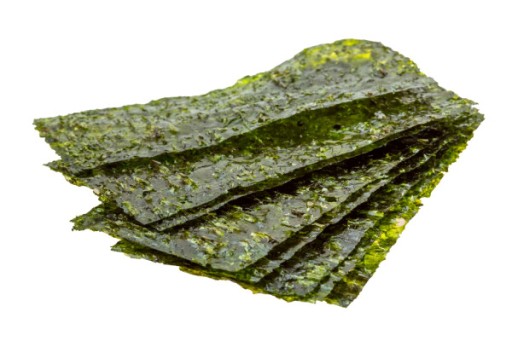 Chrumkavé riasy Morské riasy Nori Pikantný snack 36g