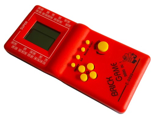 Elektronická hra Tetris 9999v1 zelená