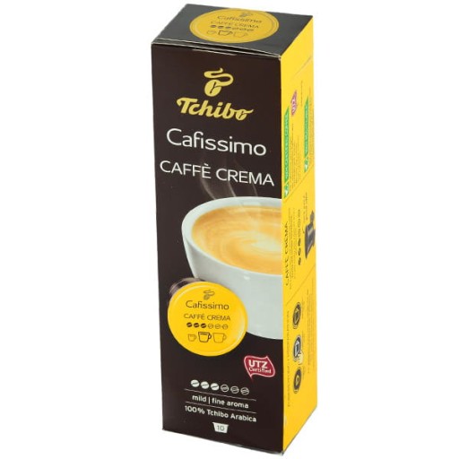 Tchibo Cafissimo Caffe Crema jemná aróma (žltá)