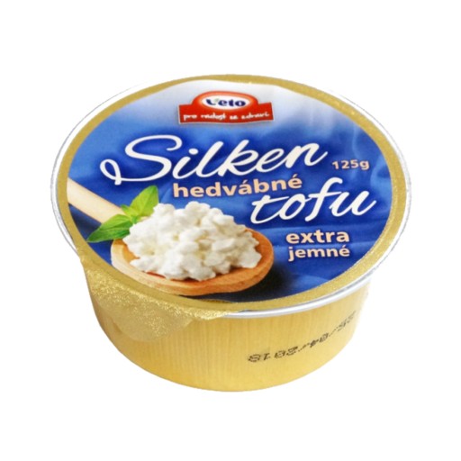 Prírodné hodvábne tofu 125g Veto
