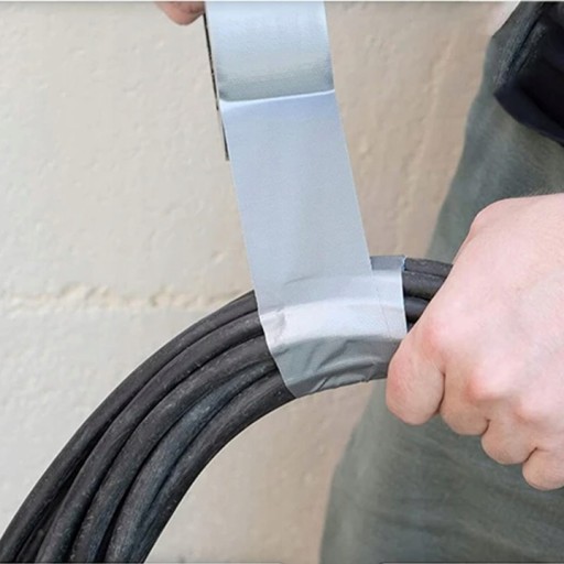 SILNÁ OPRAVNÁ PÁSKA, SIVÁ, 15 m