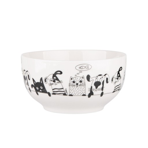 Porcelánová šalátová misa pre mačku a psa pre deti Altom Design 400 ml