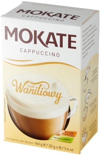 Mokate káva cappuccino 160 g