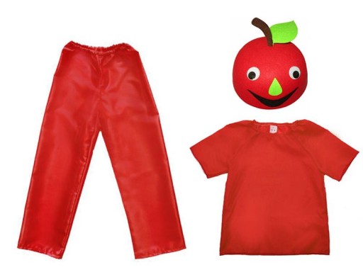 KLOBÚK APPLE, OUTFIT APPLE RED