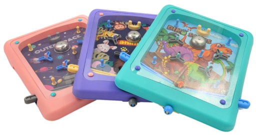 ZRUČNOSTNÁ HRA PINBALL ružová FLIPPER