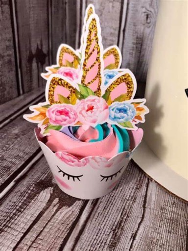 Vložky do košíčkov MUFFINS MUFFINS Unicorn