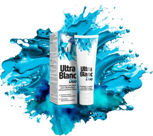 UltraBlanc DUO zubná pasta na obnovu zubnej skloviny 75 ml