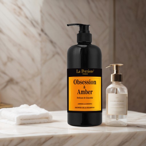 La Perriere OBSESSION & AMBER ŠAMPÓN A SPRCHOVÝ ŽENŠEN 2v1 500ml