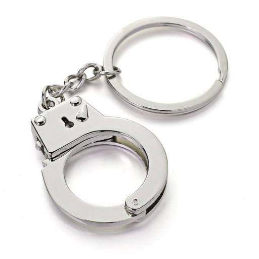 HANDROCKS KEYRING - antistresový GADGET - strieborný KOV
