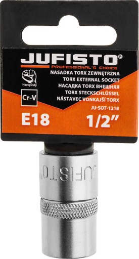 Externá Torx zásuvka E18, 1/2
