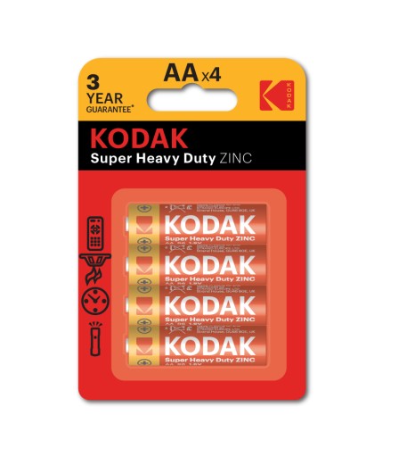 KODAK AA R6 PRSTOVÉ BATÉRIE BLISTER A'4 KUSY