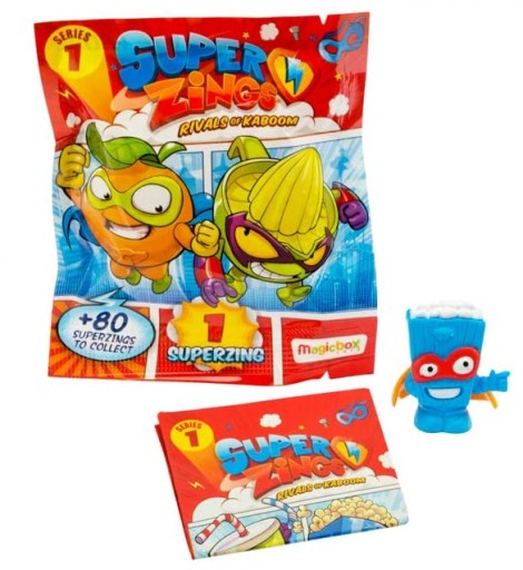 TAŠKA SUPER ZINGS SUPERZINGS S POSTAVENÝMI SÉRIA 1