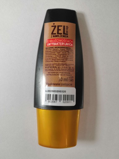 Vipera Hand gel má antibakteriálne vlastnosti