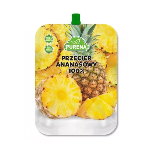 Ananásové pyré 100% 250 g Purena