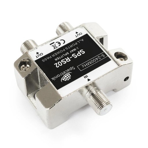 Splitter 1/2 5-2400 MHz Spacetronik SPS-RS02