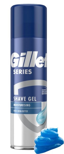 Hydratačný gél na holenie Gillette Series 200 ml