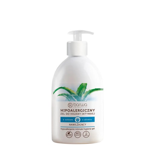 Hypoalergénny gél na intímnu hygienu so šťavou z aloe - hydratačný 500
