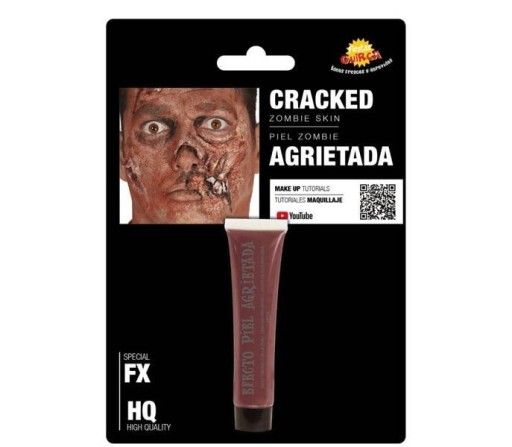 ZOMBIE MAKEUP PASTE PRASKANEJ PLETI FIALOVÁ 28G