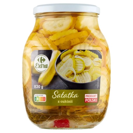 Carrefour Extra Cuketový šalát 820 g