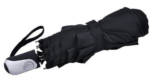 PEVNÝ DÁŽDNIK SKLADACÍ DÁŽDNIK AUTOMATICKÝ UNISEX 8 DRÔTOVÝ OBAL 110 CM