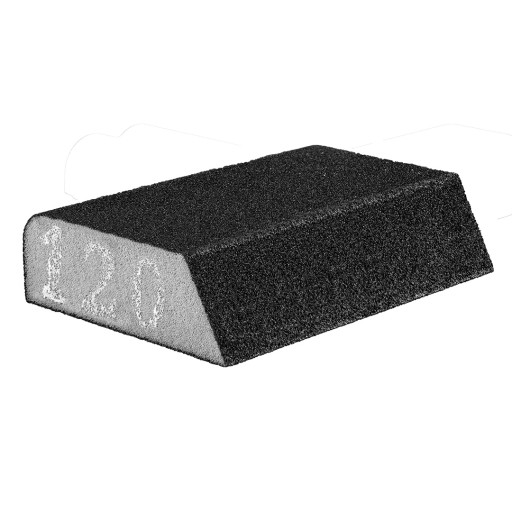 Blok kocky brúsnej huby 98x25x68mm K120 šikmý