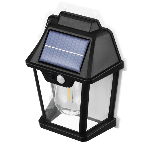 LED SOLÁRNE LAMPY VONKAJŠIE NÁSTENNÉ LAMPY SÚMRAK SNÍMAČ POHYBU
