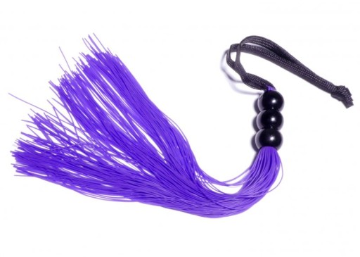 Silikónový fialový bič 26 cm
