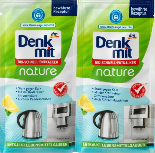 Denkmit Odvápňovací prášok 2x25g Bio Nature vrecúška