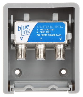 OUTDOOR ANTENNA Splitter 5-1000 BlueLine SPT1.2
