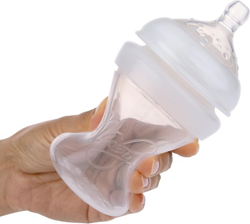 Nuby, Natural Touch, silikónová fľaša, 300 ml 0+